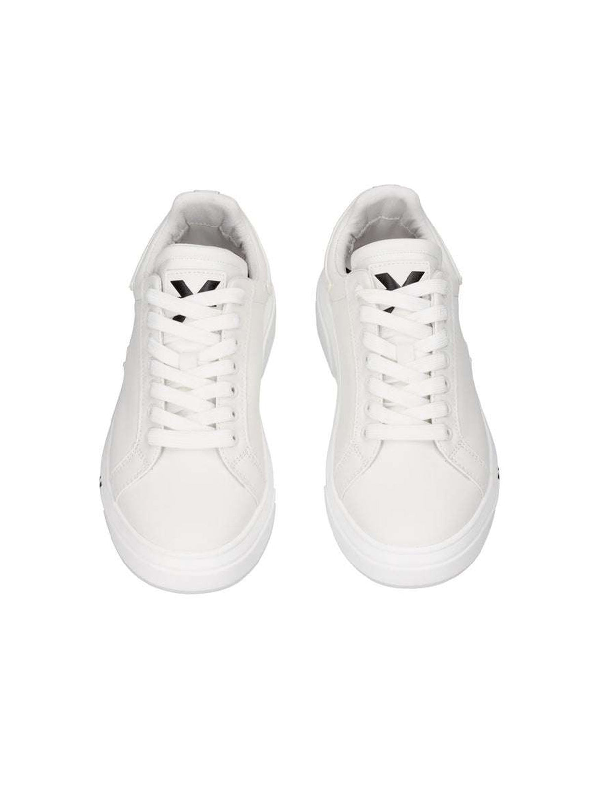 John Richmond sneakers uomo in pelle stampa logo bianco 31016 A John RICHMOND 