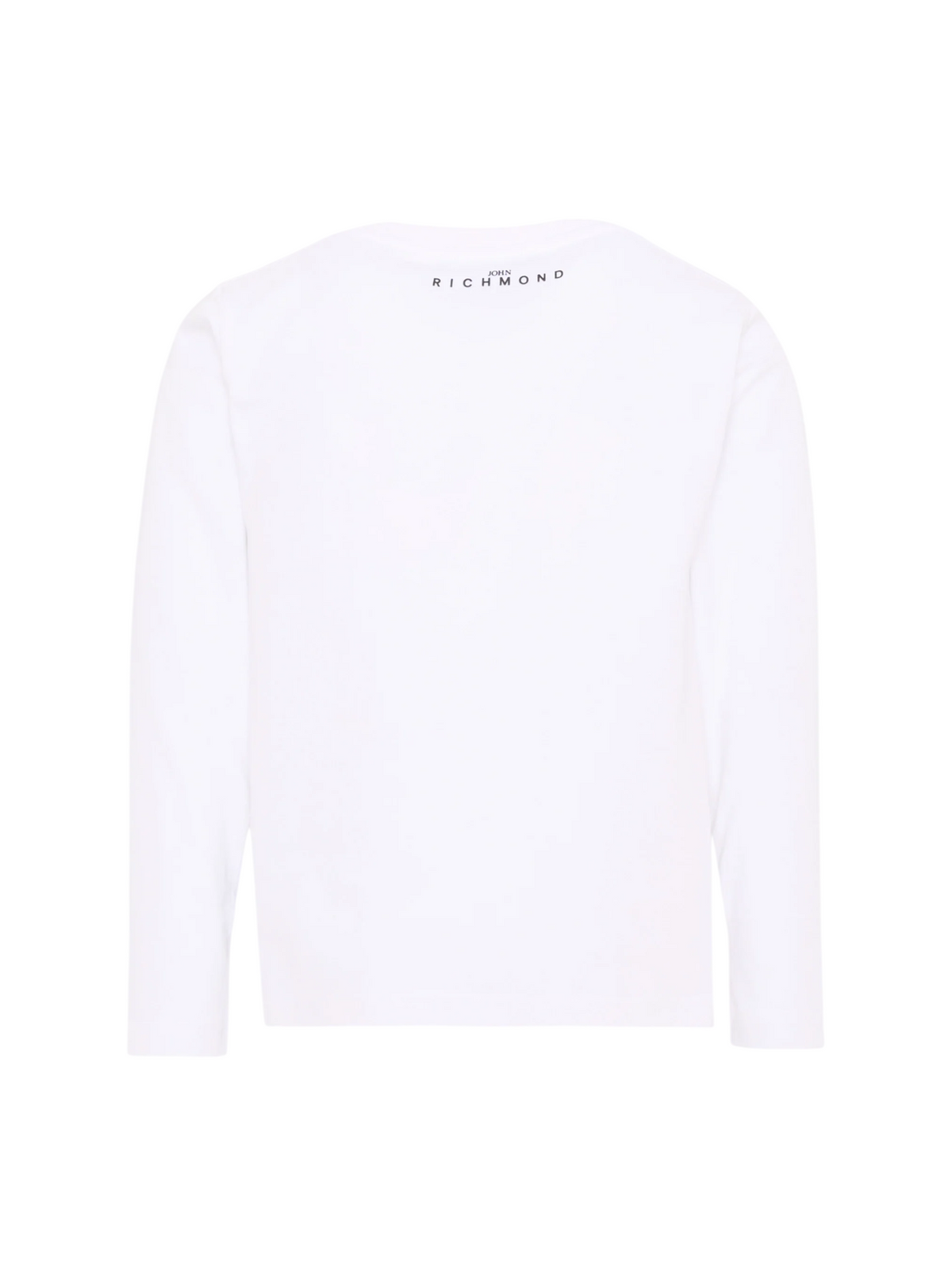 John Richmond T-shirt bambino manica lunga in cotone bianco RBA26016TS WHITE John RICHMOND 