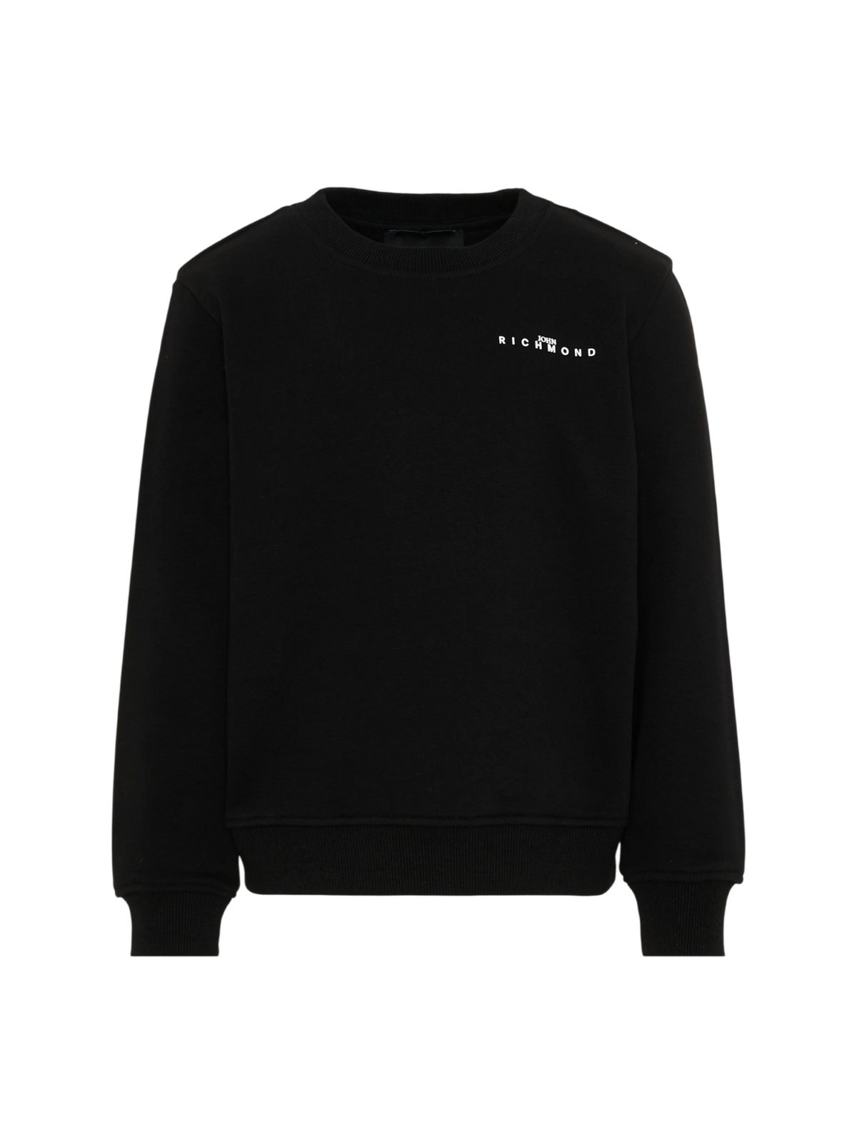 John Richmond felpa bambino Wekimi con logo nero RBA26176FE BLACK John RICHMOND 