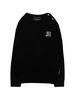 John Richmond maglia neonato Amaptix con logo nero