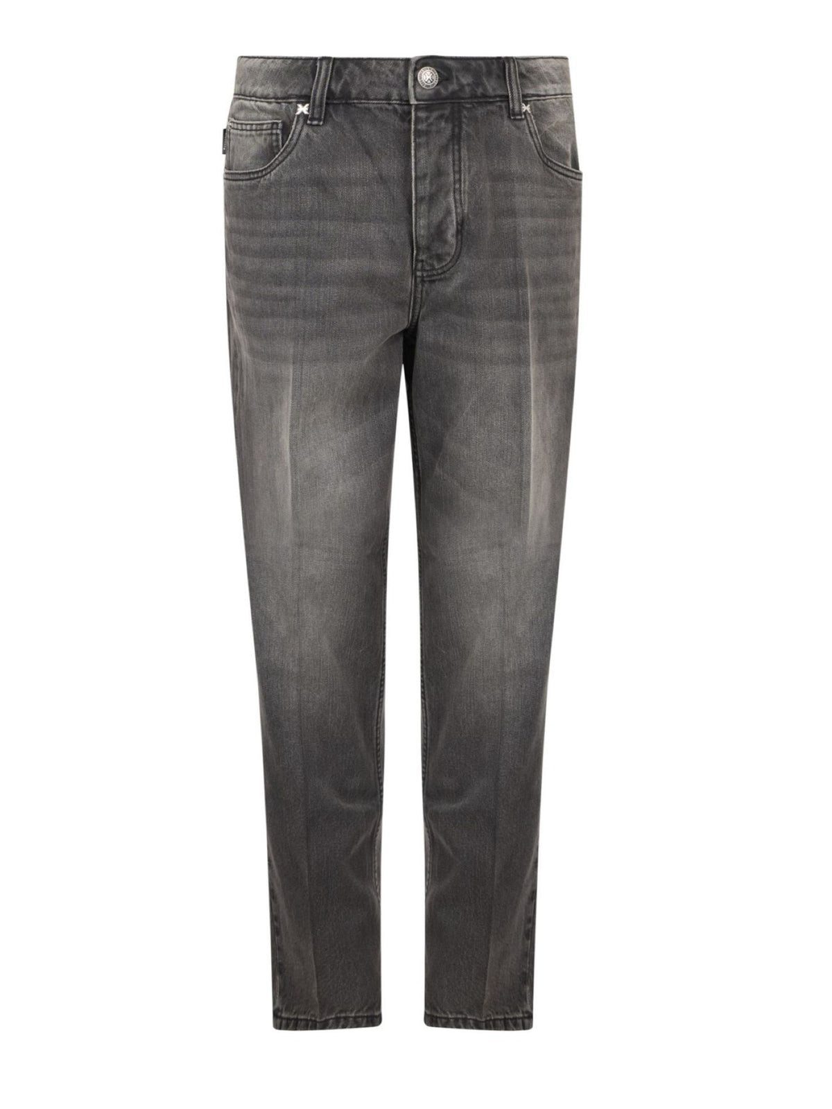 John Richmond jeans uomo Brandon stonewashed lavaggio grigio UMA26140JE DENIM BLACK MEDIUM John RICHMOND 
