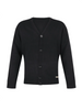 John Richmond cardigan uomo Planio misto lana e cashmere nero