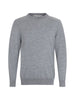 John Richmond maglia girocollo uomo in lana Merinos grigio