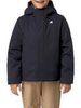 K-Way piumino bambino Jacko con cappuccio blu