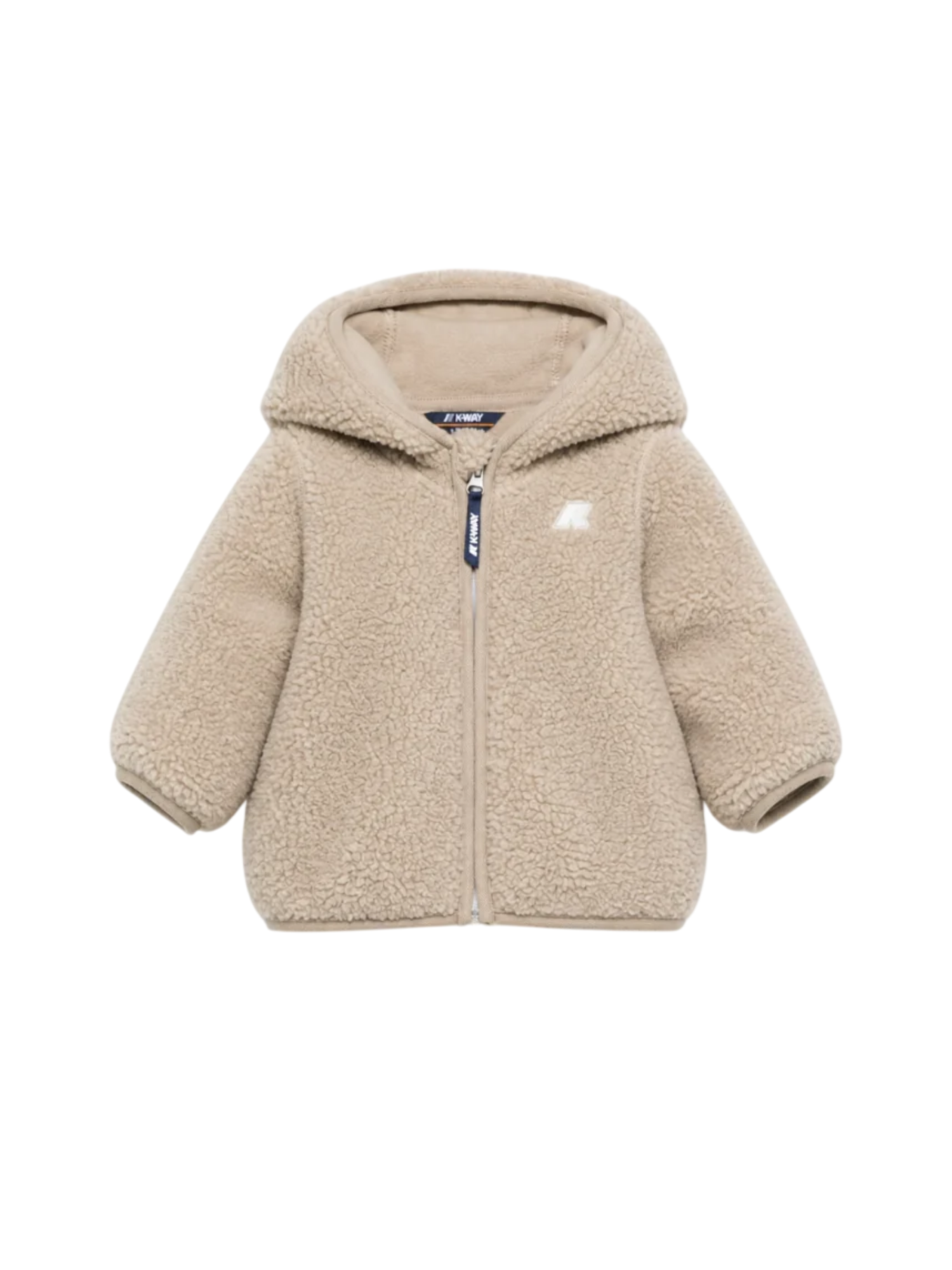 K-way giubbino unisex neonato Janne Polar con cappuccio beige K41478W XP2 K-WAY 