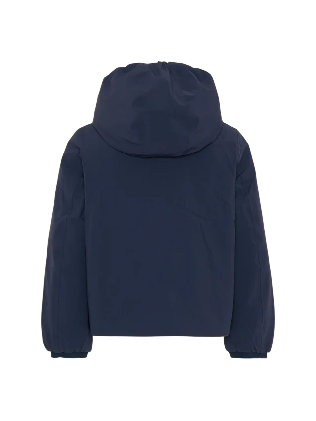 K-Way piumino reversibile bambino Jack con cappuccio blu celeste K71337W DBH K-WAY 
