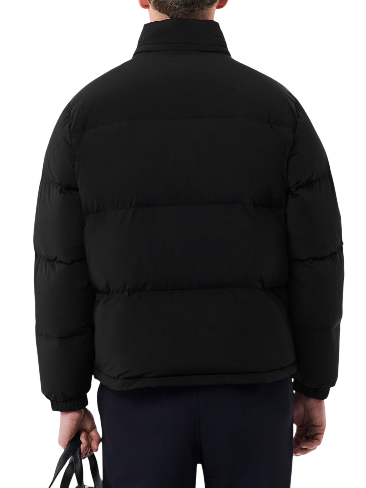 Lacoste piumino uomo impermabile con cappuccio nero BH5154 031 LACOSTE 