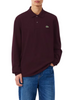 Lacoste polo manica lunga 12.12  in piquè marrone