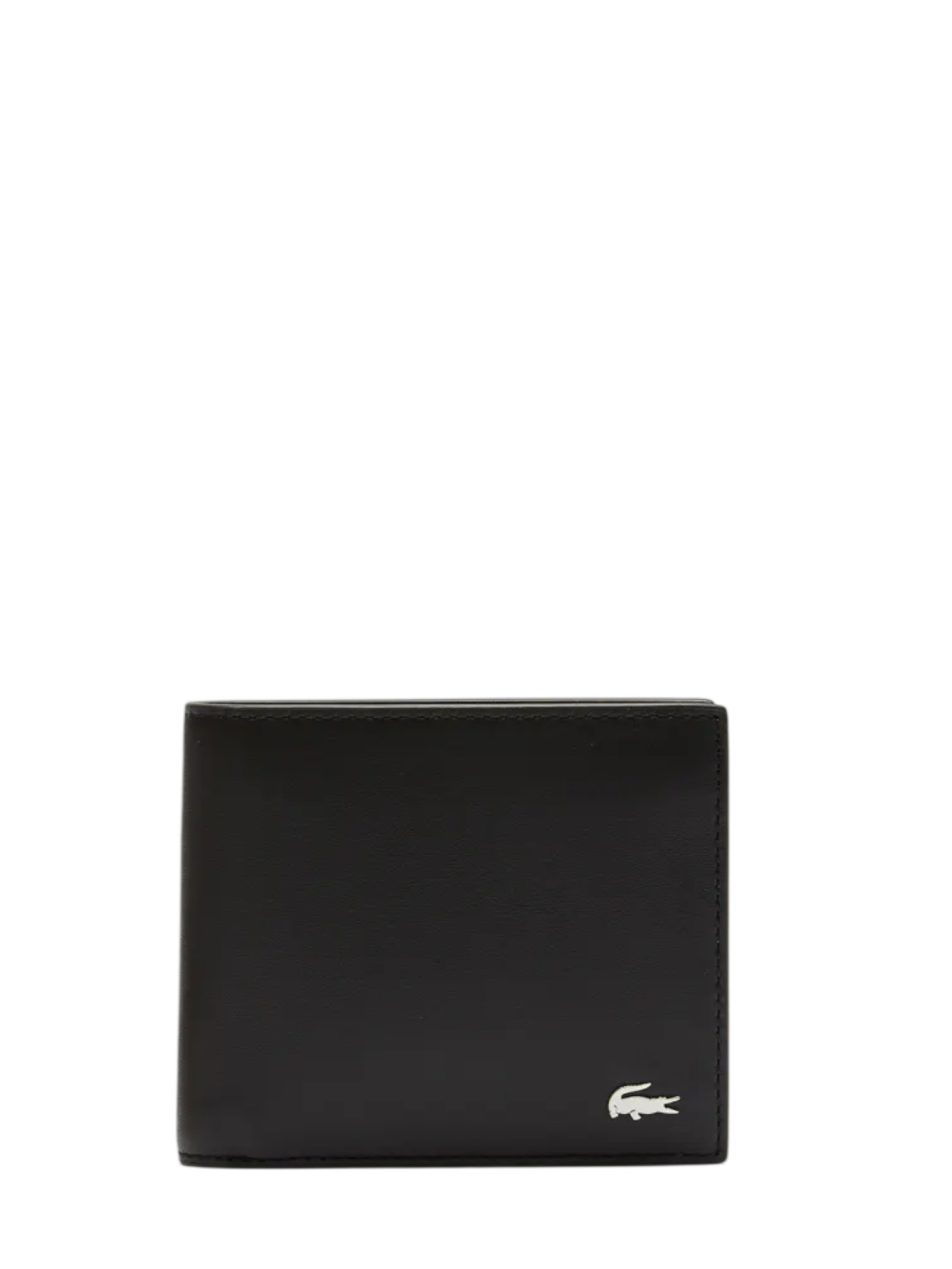 Lacoste portafogli uomo in pelle liscia nero NH1112 000 LACOSTE 