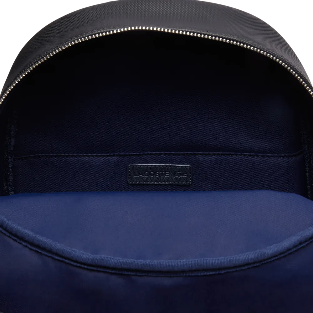 Lacoste zaino uomo con tasca tela piquè nero NH4430 000 LACOSTE 