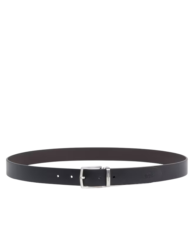 Lacoste cintura in pelle reversibile uomo nero marrone RC4060 371 LACOSTE 