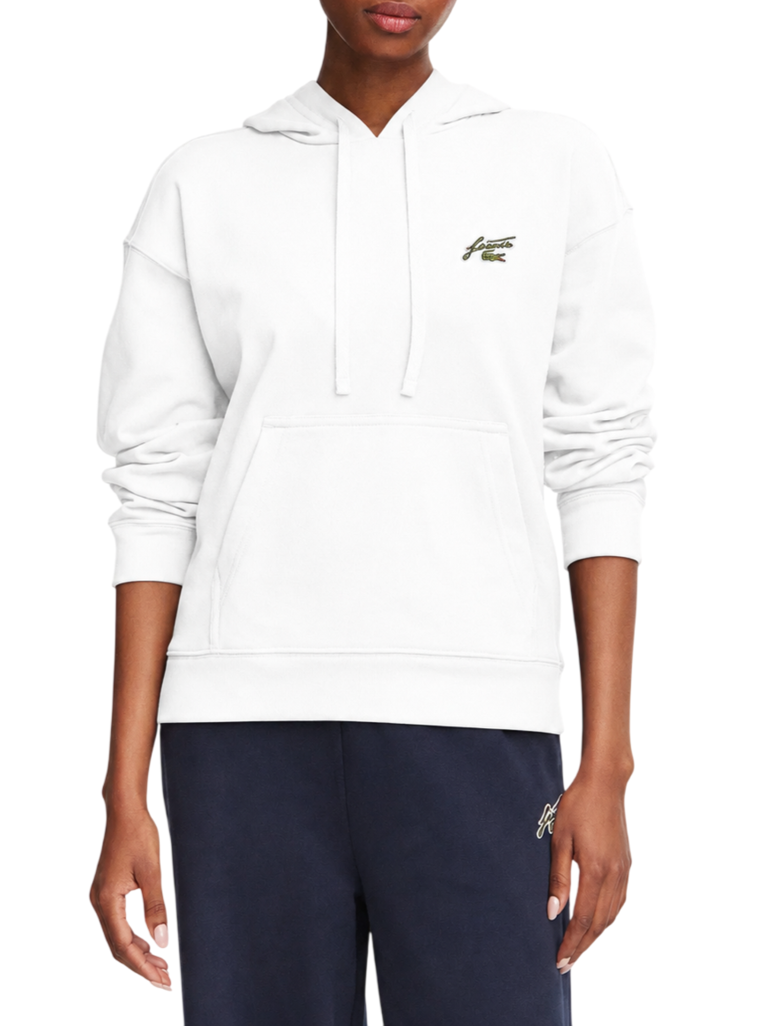 con cappuccio tessuto felpato non spazzolato SF8342 70V LACOSTE 