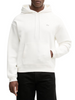 Lacoste felpa uomo con cappuccio in cotone bianco