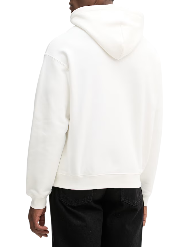 Lacoste felpa uomo con cappuccio in cotone bianco SH7741 70V LACOSTE 