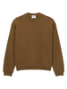 Lacoste felpa unisex oversize in caldo cotone marrone