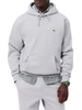 Lacoste felpa con cappuccio felpata uomo grigio melange