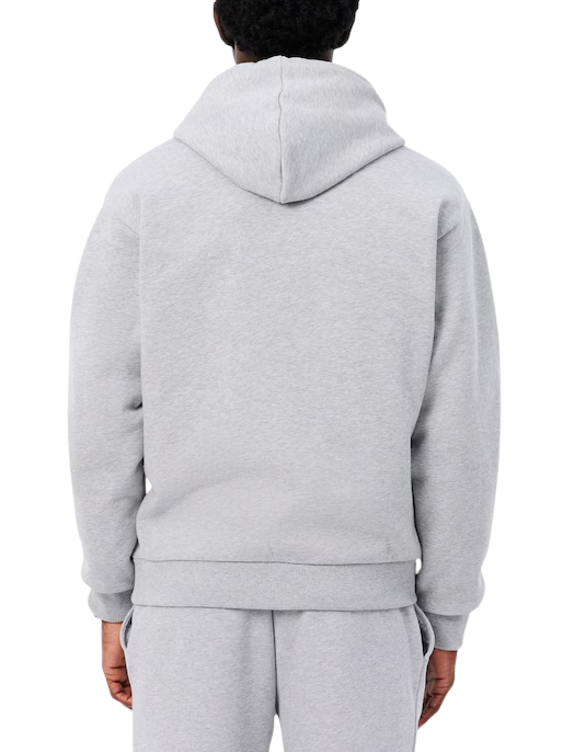 Lacoste felpa con cappuccio felpata uomo grigio melange SH8863 CCA LACOSTE 