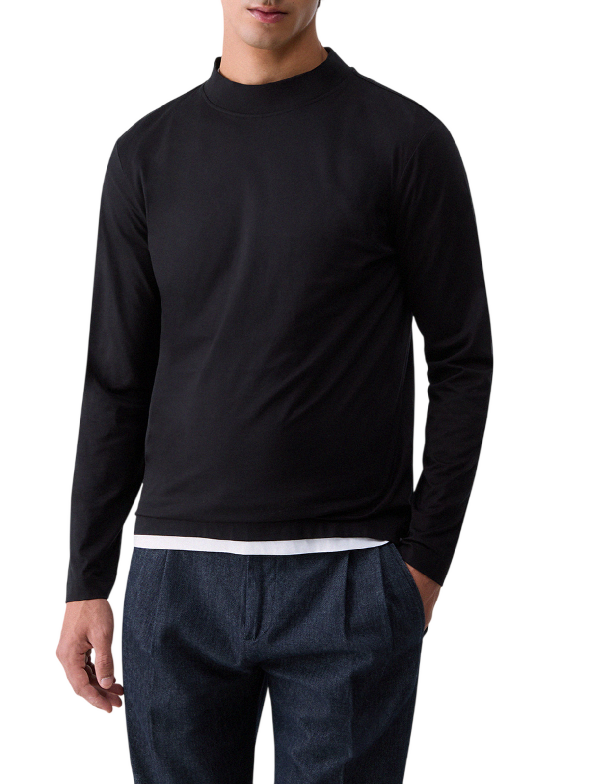 Liu Jo T-shirt manica lunga uomo in cotone nero QF6020J3989 22222 LIU JO 
