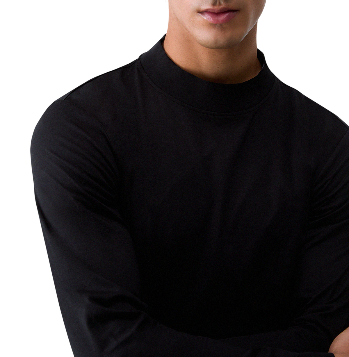 Liu Jo T-shirt manica lunga uomo in cotone nero QF6020J3989 22222 LIU JO 