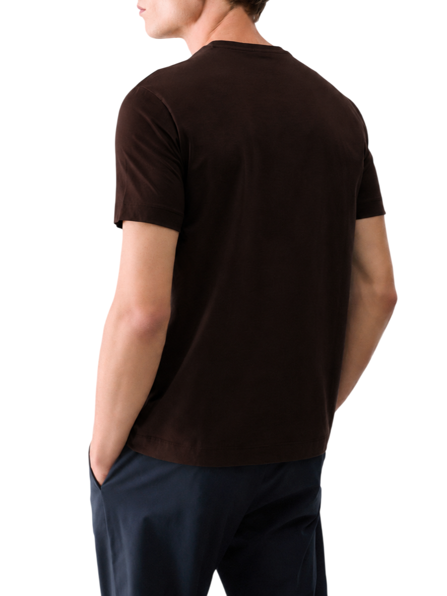 Liu Jo T-shirt uomo manica corta in cotone marrone QF6072J4799 91106 LIU JO 