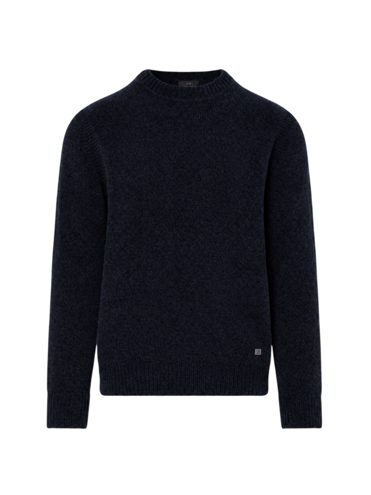 Liu Jo maglia girocollo uomo in ciniglia blu QF6139MAB20 94013 LIU JO 