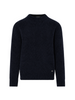 Liu Jo maglia girocollo uomo in ciniglia blu