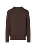 Liu Jo maglia uomo misto lana e cashmere marrone