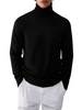 Liu Jo maglia dolcevita uomo in lana Merinos extrafine nero
