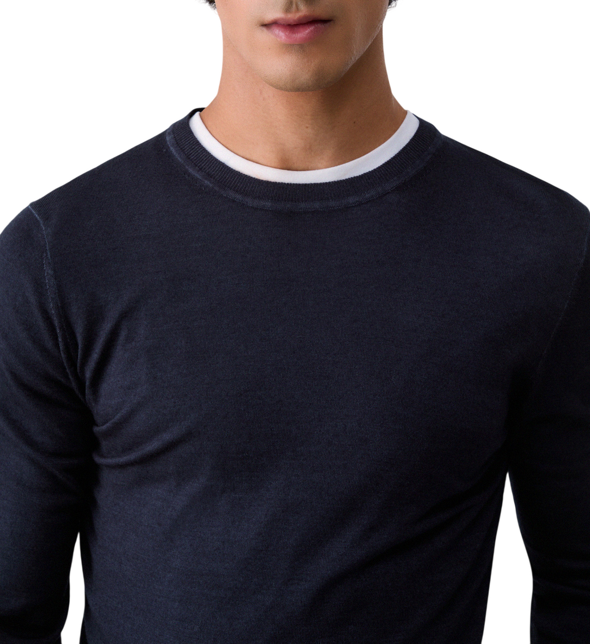 Liu Jo maglia uomo in lana extrafine blu QXX139MA21P 94013 LIU JO 