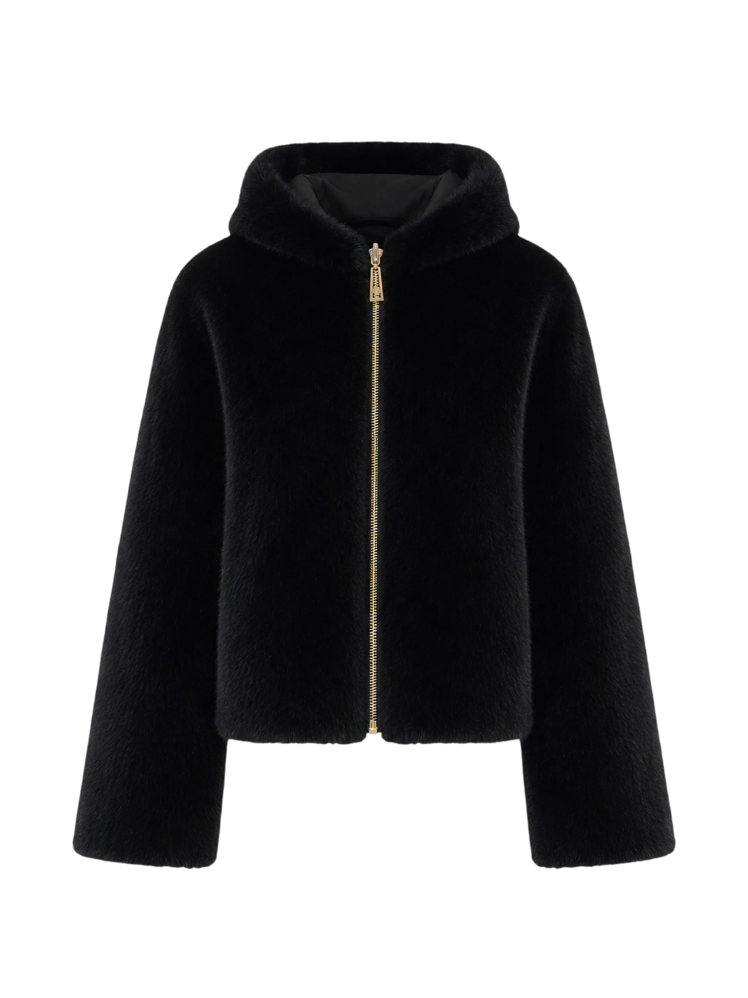 Liu Jo giubbino reversibile in ecopelliccia con cappuccio nero TF6005E1135 22222 LIU JO 