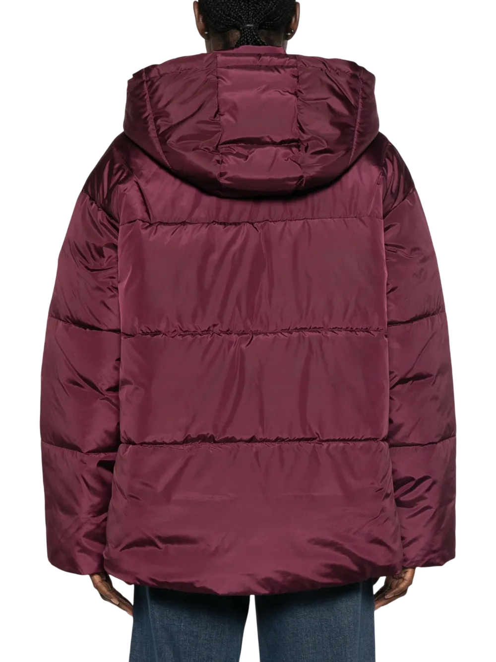 Liu Jo piumino donna con cappuccio borgogna TF6006TS62A 91718 LIU JO 
