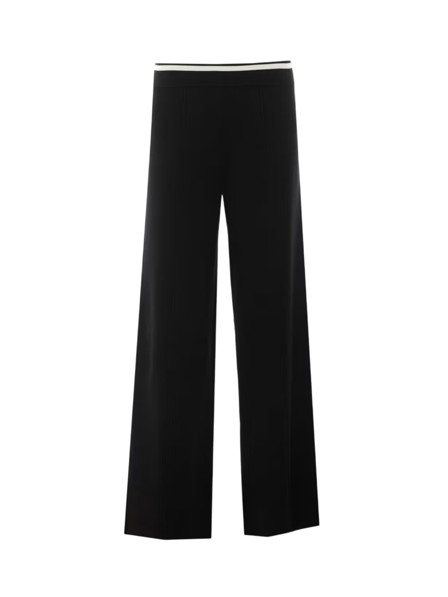 Liu Jo pantaloni donna wide leg in maglia nero TF6190MS63L A3521 LIU JO 