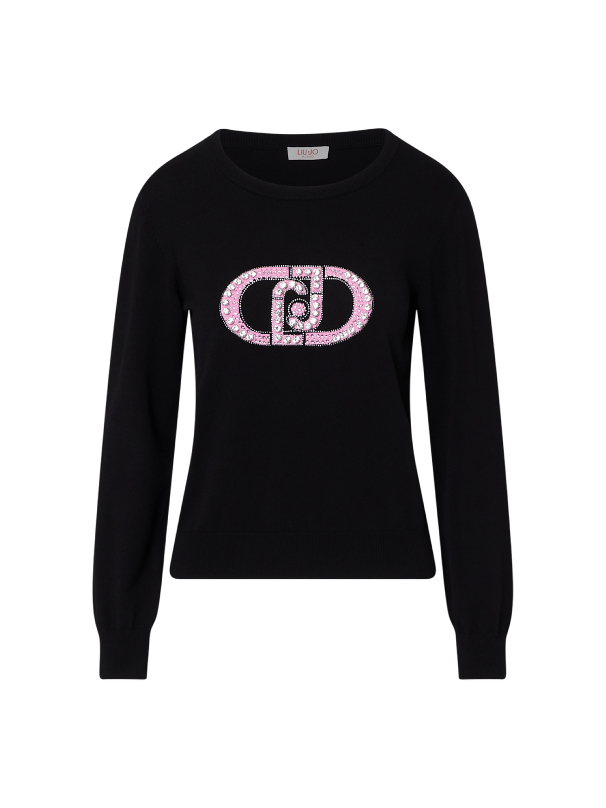 Liu Jo maglia donna con logo gioiello nero TF6261MS63L L9312 LIU JO 