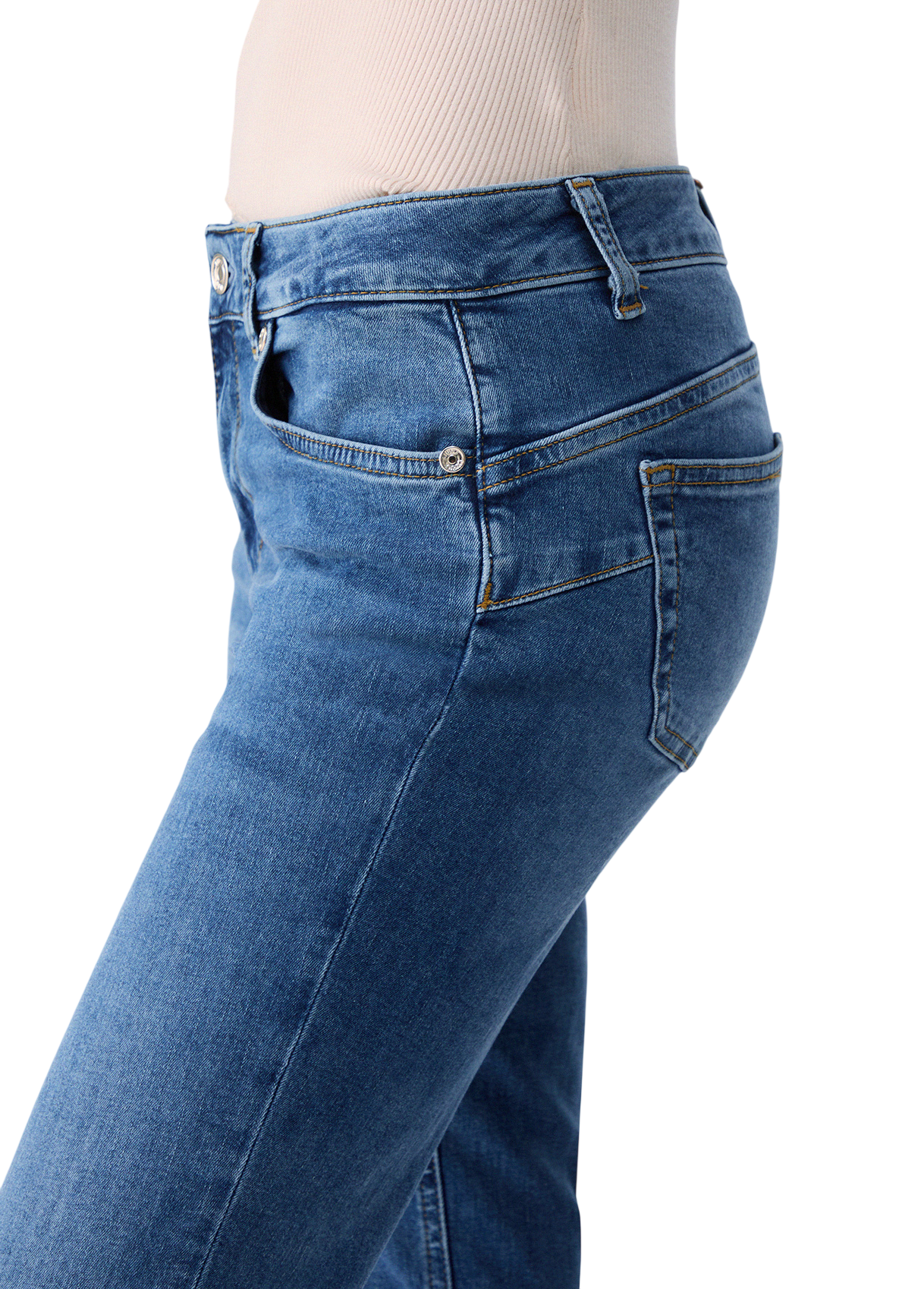 Liu Jo jeans donna slim Monroe in denim stretch lavaggio blu UF6006D0357 79085 LIU JO 