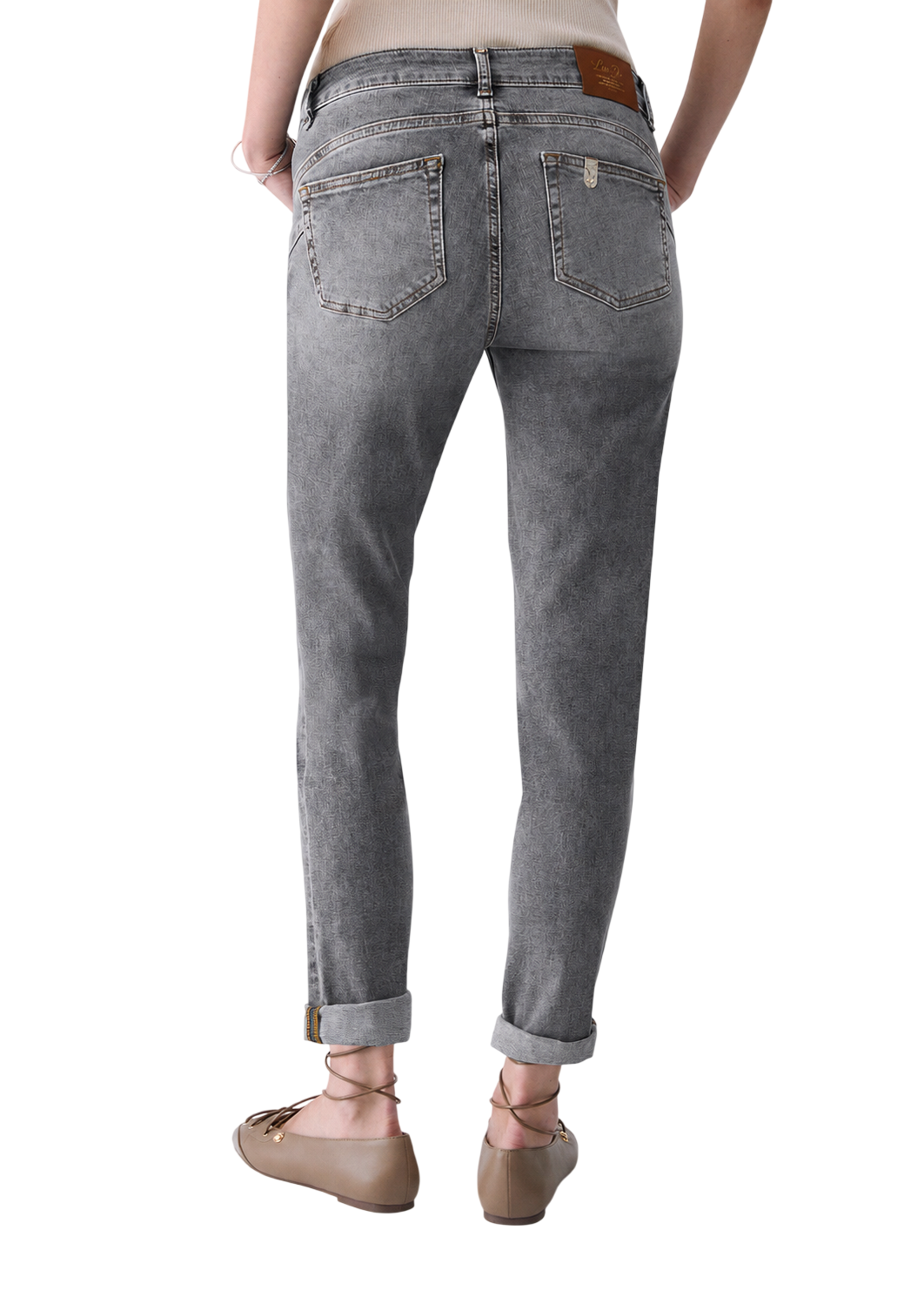Liu Jo jeans donna slim Monroe in denim stretch lavaggio grigio UF6006D0357 87510 LIU JO 