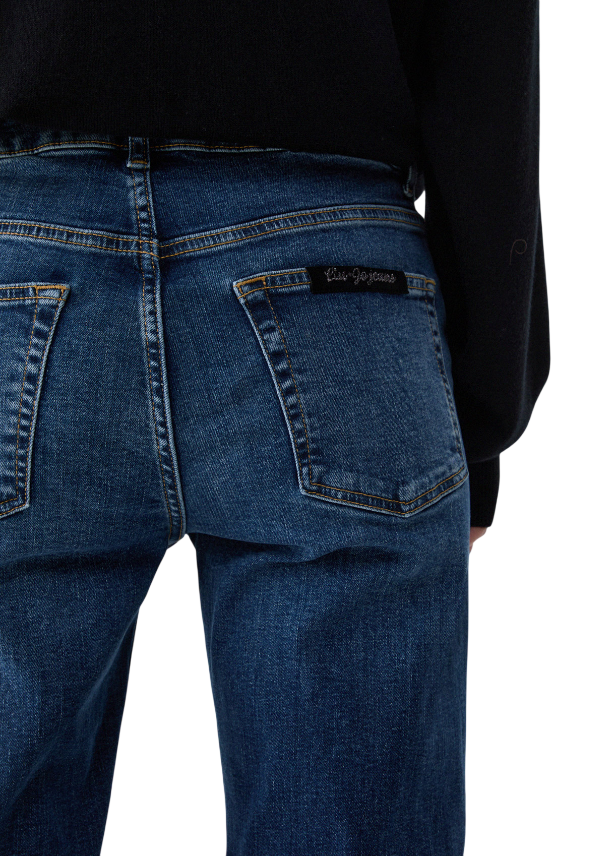 Liu Jo jeans donna straight in denim stretch lavaggio blu UF6225D0360 79126 LIU JO 