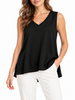 Lola by Sandro Ferrone top donna in raso e jersey nero