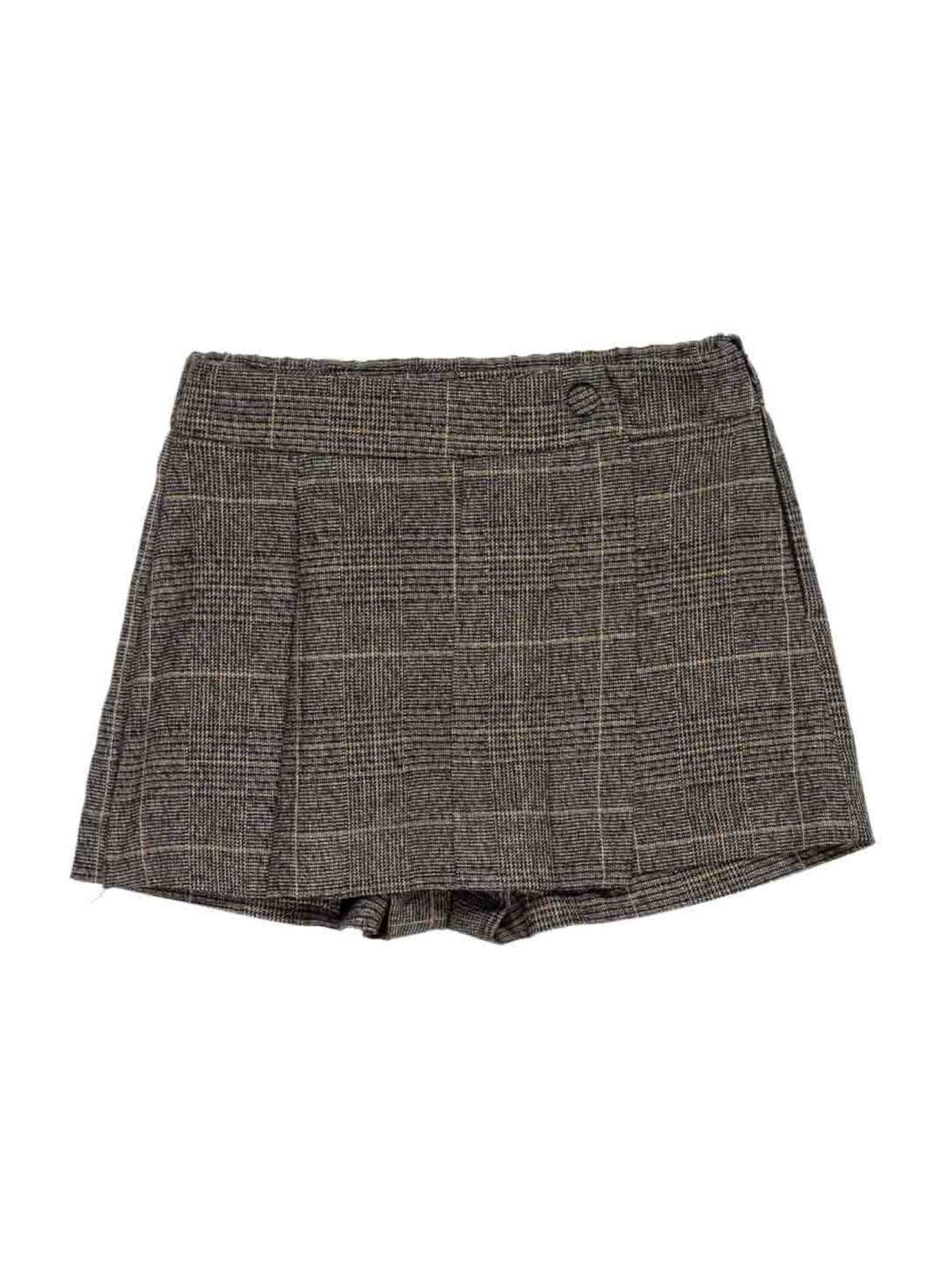 Lulù by Miss Grant gonna pantaloncino bambina fantasia Principe di Galles grigio LL4591 CHENE LU LU' 