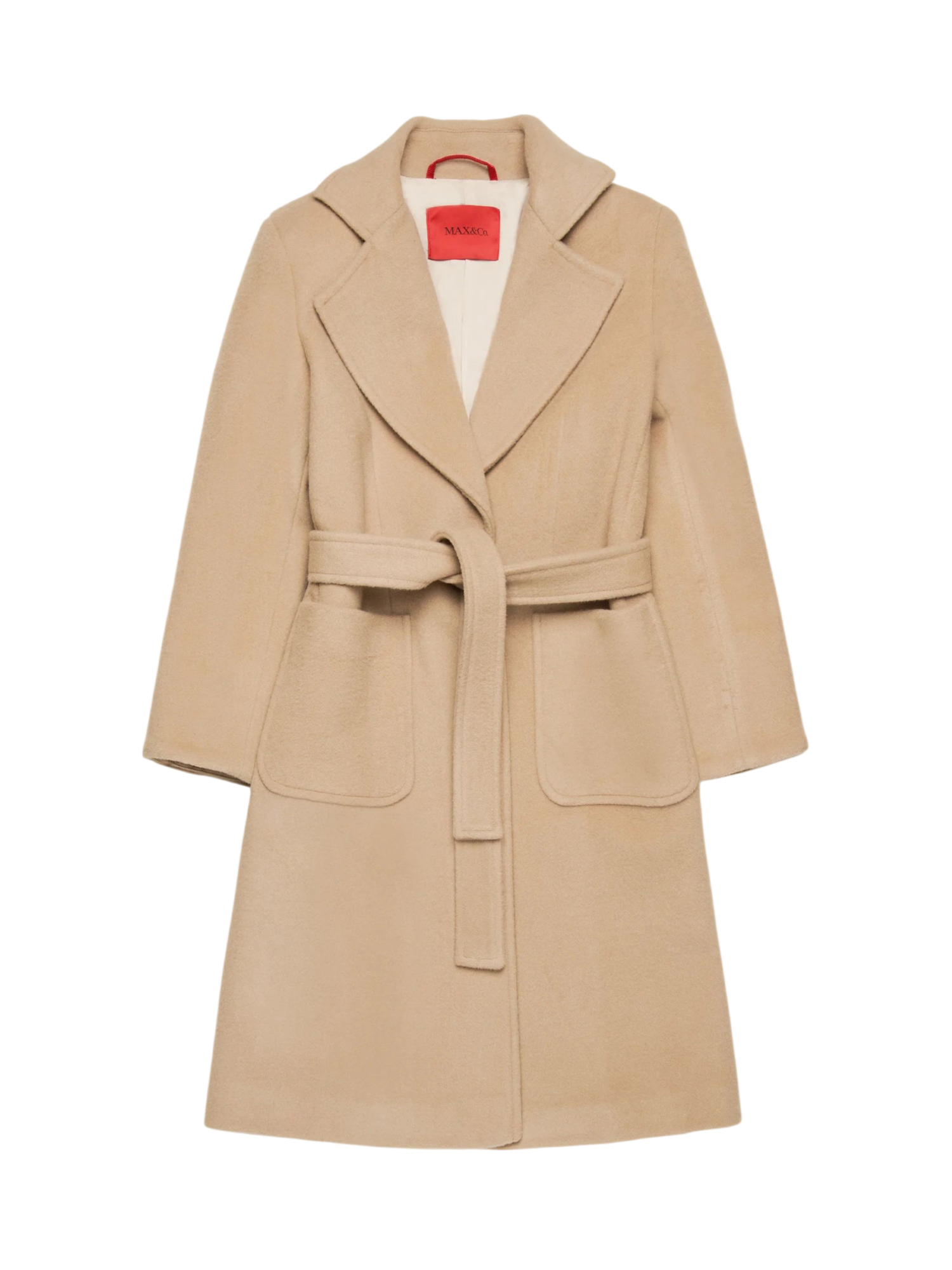 Max&Co cappotto a vestaglia in lana bambina Runaway cammello MX0001-MX052 MX702 MAX&CO 