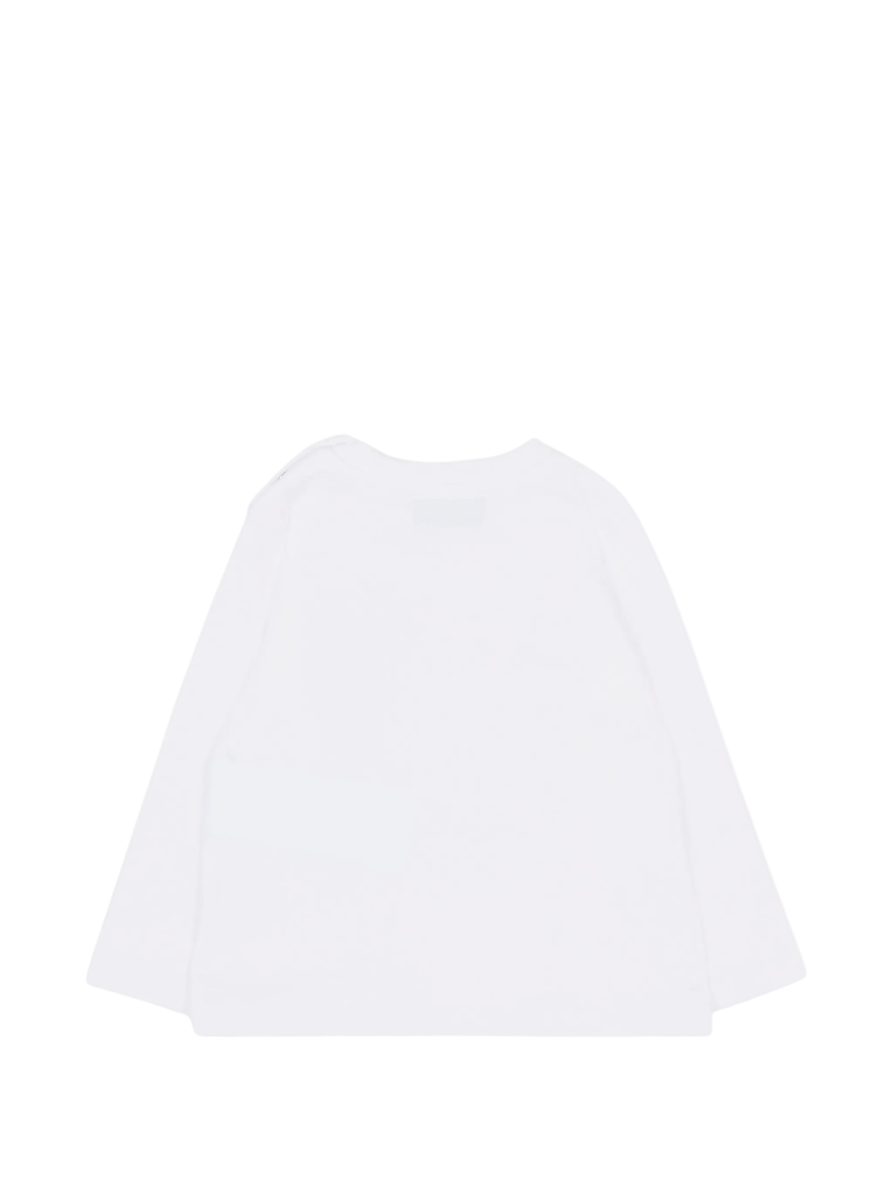 Moschino T-shirt unisex neonato manica lunga con orsetto bianco MNO014LAA58 10101 MOSCHINO 