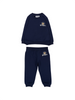 Moschino completo sportivo neonato felpa e pantaloni con orsetto blu