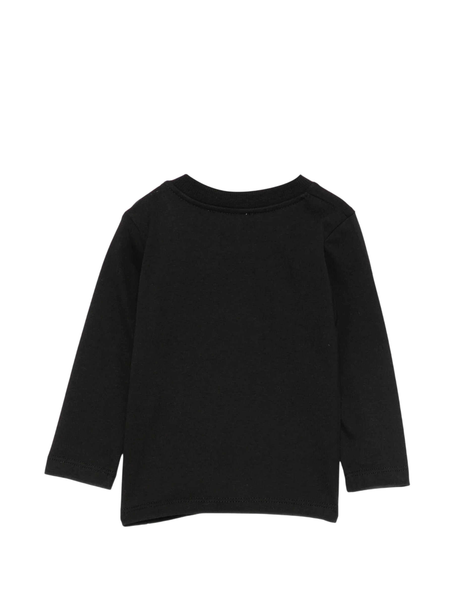 Moschino T-shirt neonato manica lunga con orsetto nero MRO014LAA34 60100 MOSCHINO 