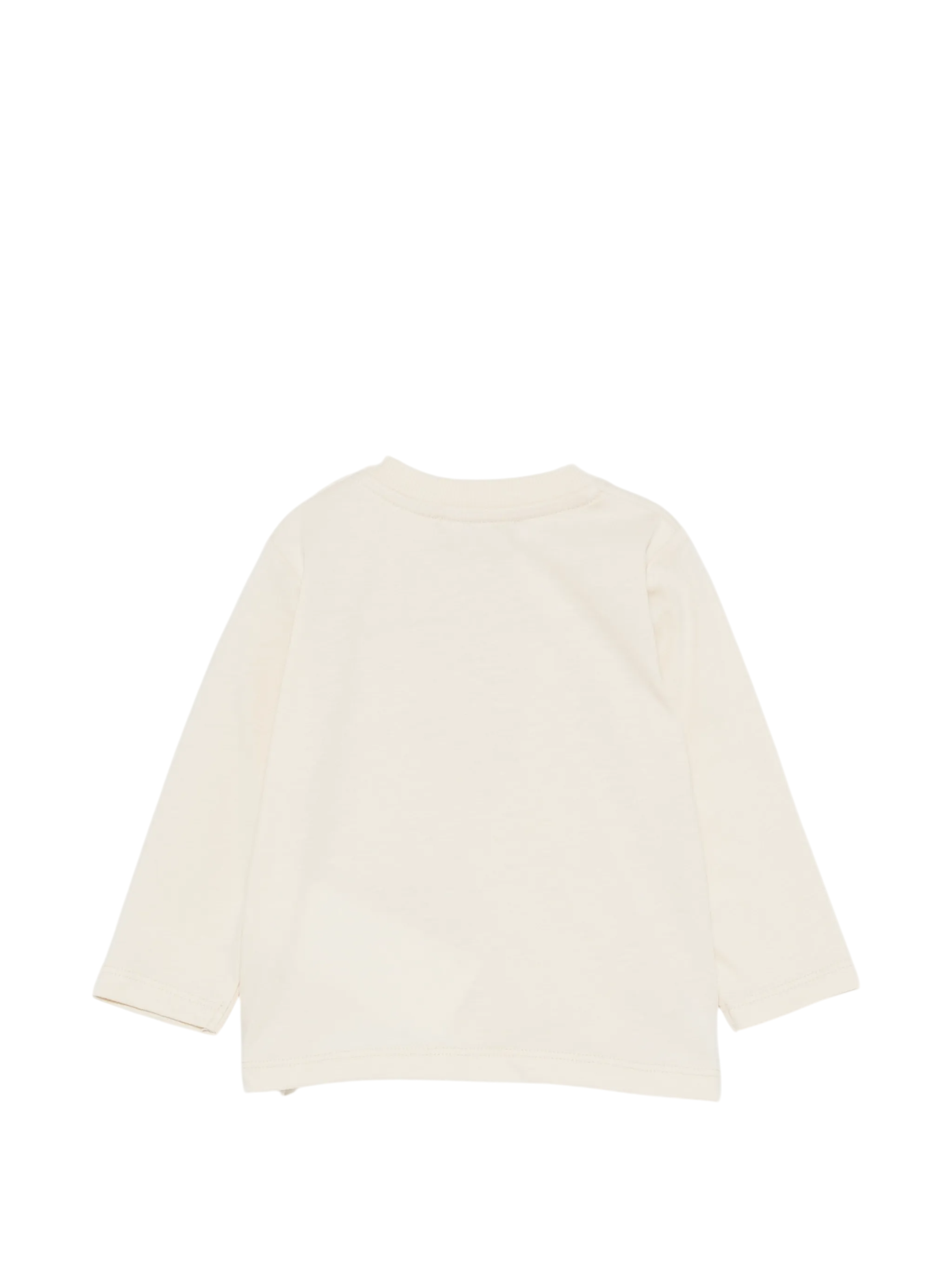 Moschino T-shirt manica lunga unisex neonato con orsetto beige MTO014LAA10 20404 MOSCHINO 