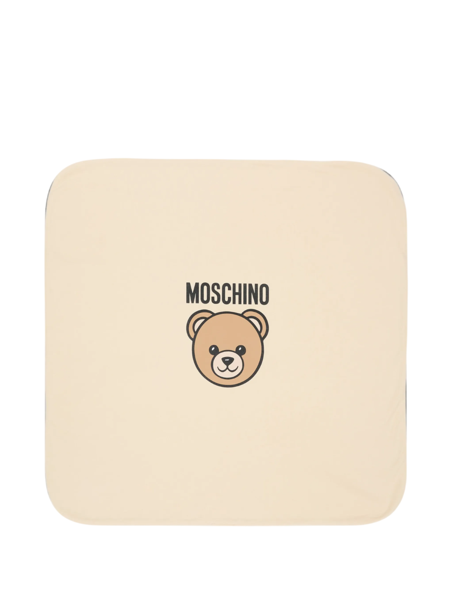 Moschino coperta unisex neonato con stampa orsetto beige MUB00OLCA40 20404 MOSCHINO 