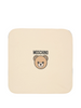 Moschino coperta unisex neonato con stampa orsetto beige