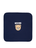 Moschino coperta unisex neonato con stampa orsetto blu