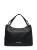 Love Moschino borsa tote a spalla in ecopelle martellata nero