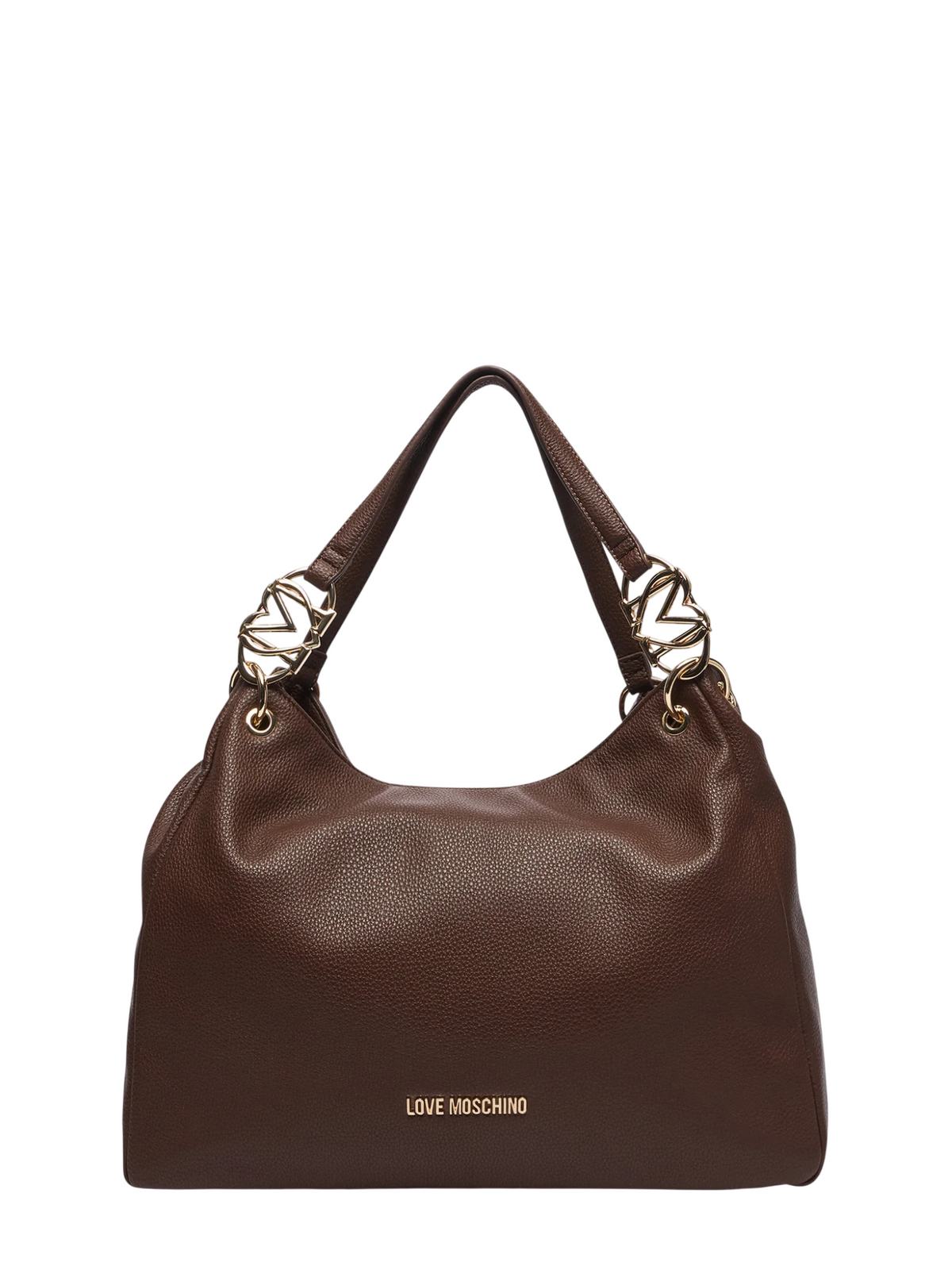 Love Moschino borsa tote a spalla in ecopelle martellata marrone JC4014PP1P-LB0 300 MOSCHINO LOVE 