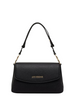 Love Moschino borsa a spalla in ecopelle martellata nero