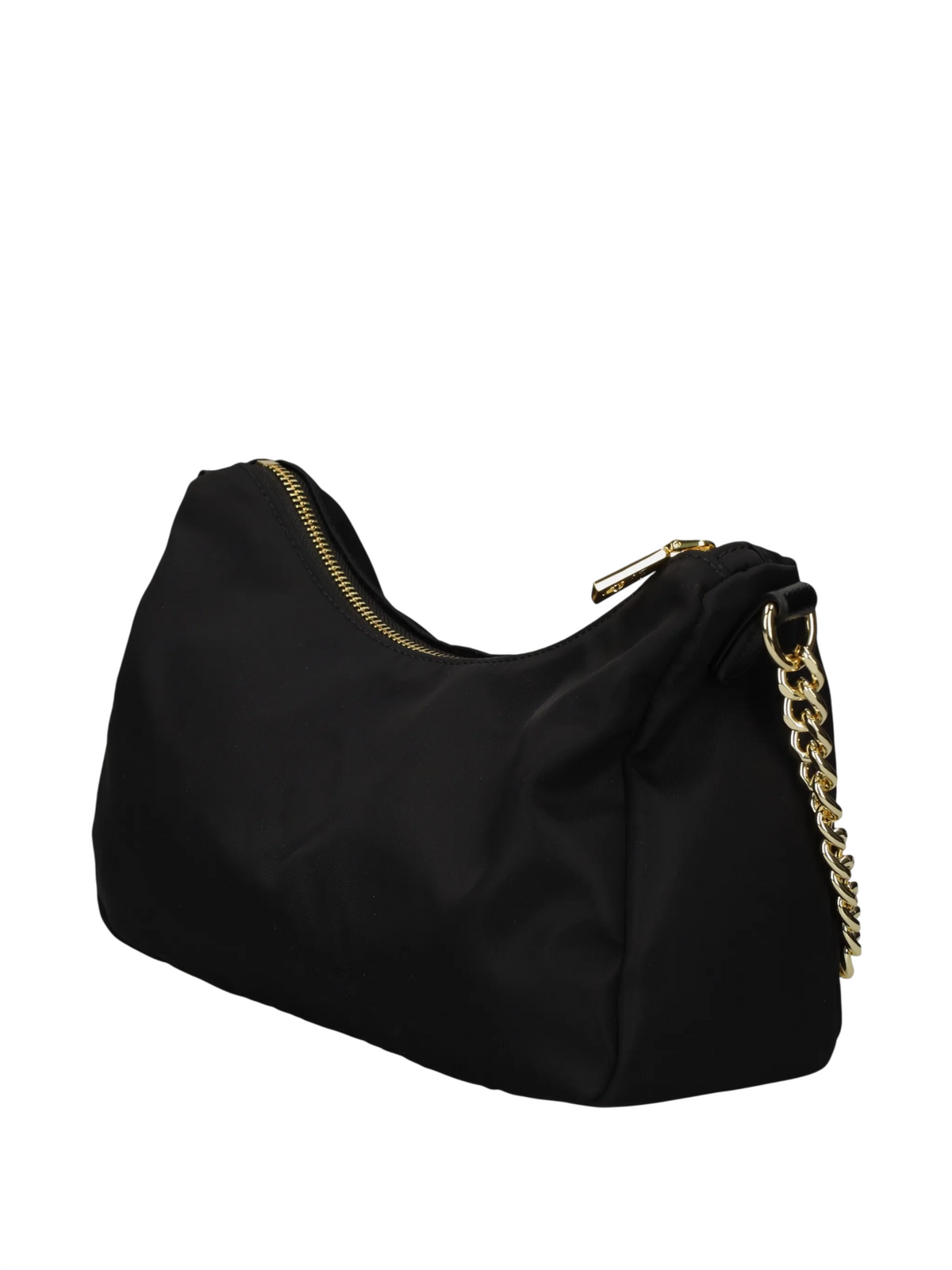 Love Moschino borsa a spalla in nylon con tracolla nero oro JC4063PP1P-LM1 00A MOSCHINO LOVE 